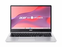 Acer chromebook 315 cb315-4h - laptop 15.6" fullhd (intel celeron n4500, 8gb ram, 64gb ssd, intel uhd graphics, chrome os) silver - afbeelding 1 van  8