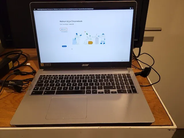 Acer chromebook + extra monitor hp - afbeelding 2 van  6