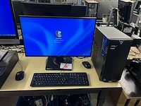 Acer desktop + scherm en toebehoren - afbeelding 1 van  7