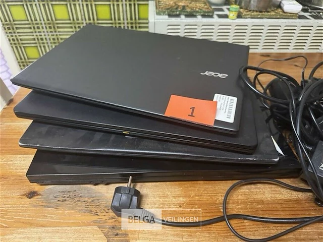 Acer, hp & dell laptops met opladers - afbeelding 1 van  12