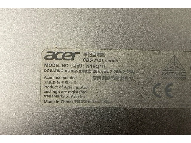 Acer laptop - afbeelding 5 van  6