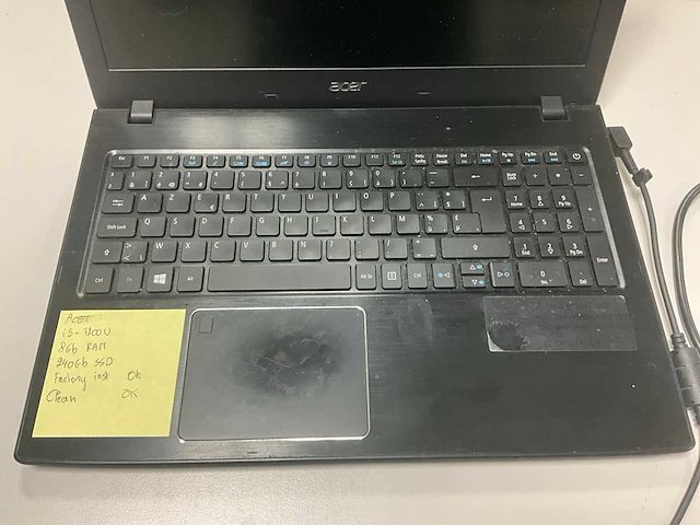 Acer travelmate p259 n16q2 laptop - afbeelding 2 van  3