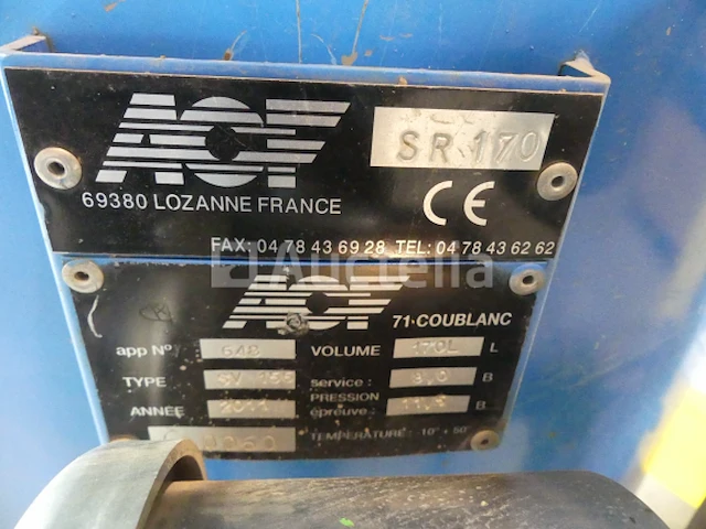 Acf sr170 zandstraler - afbeelding 10 van  14