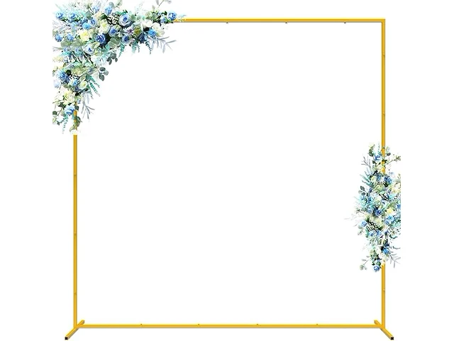 Achtergrondstandaard voor bruiloftsboog, 2m - afbeelding 1 van  3