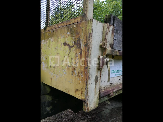 Achterkiepende landbouwaanhangwagen ps haccourt - afbeelding 4 van  21