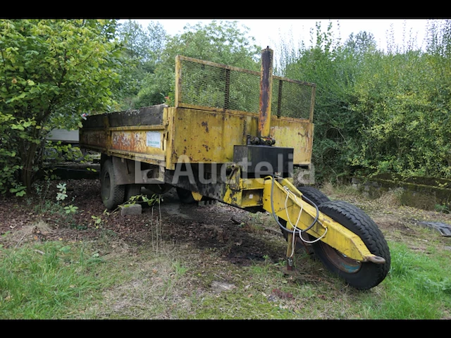 Achterkiepende landbouwaanhangwagen ps haccourt - afbeelding 1 van  21