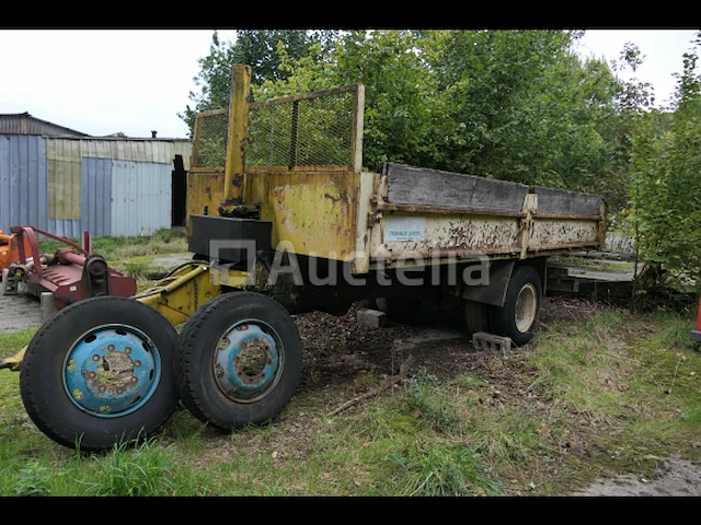 Achterkiepende landbouwaanhangwagen ps haccourt - afbeelding 12 van  21