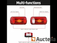 Achterste lamp kit van aanhanger - 13 pins - afbeelding 2 van  5