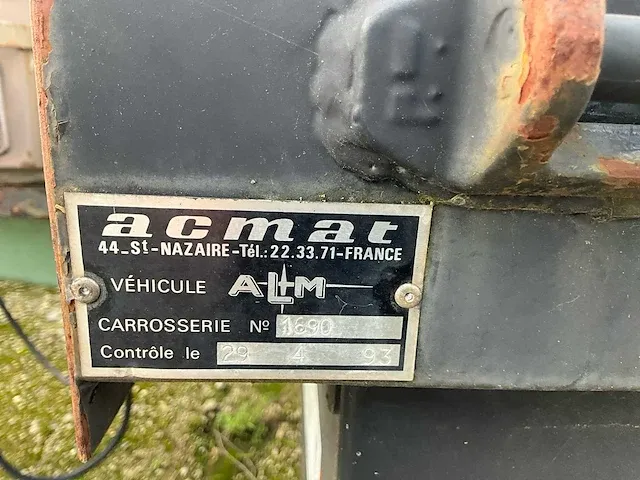 Acmat aanhangwagen - afbeelding 8 van  9