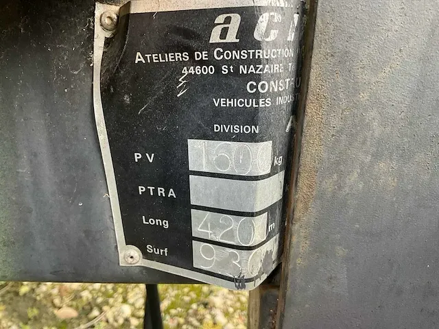 Acmat aanhangwagen - afbeelding 9 van  9