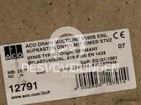 Aco g100 zandvanger + emmer km=37.5 cm v150s - afbeelding 3 van  4