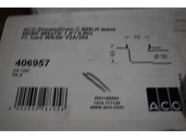 Aco showerline standaard l 885 x b 70 x h 65 - afbeelding 2 van  3