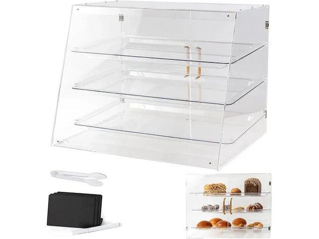 Acryl bakery countertop display - afbeelding 1 van  4