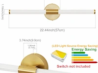 Actask led-wandlamp - afbeelding 3 van  4