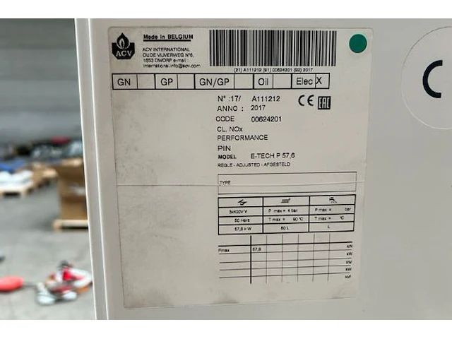 Acv electrische cv ketel - afbeelding 6 van  6
