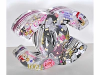 Ad van hassel – chanel - acrylaat sculptuur - afbeelding 4 van  6