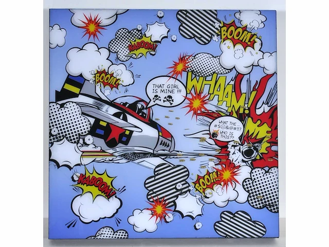 Ad van hassel – roy lichtenstein - limited edition, 1/50 - afbeelding 2 van  8