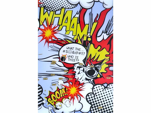 Ad van hassel – roy lichtenstein - limited edition, 1/50 - afbeelding 4 van  8