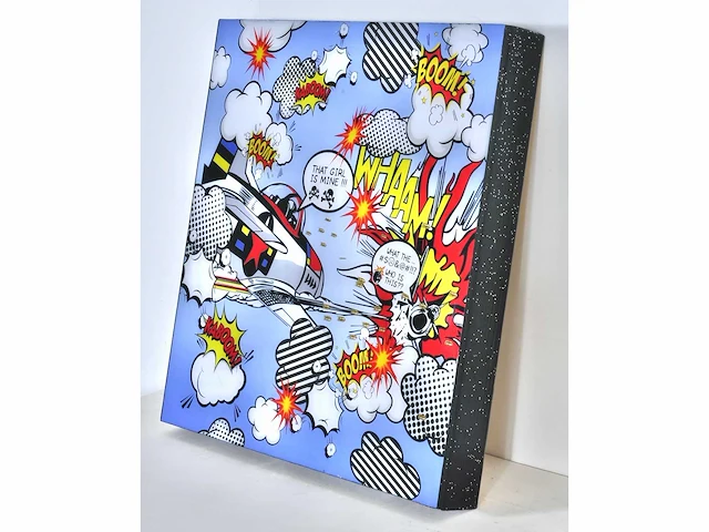 Ad van hassel – roy lichtenstein - limited edition, 1/50 - afbeelding 6 van  8