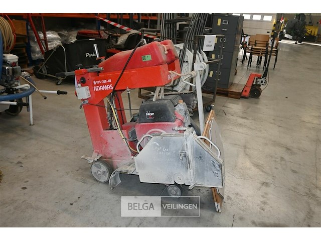 Adamas betonzaagmachine + nieuwe diamantschijven - afbeelding 1 van  8