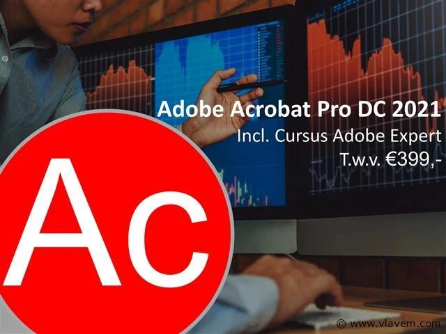 Adobe acrobat pro dc 2021 cursus + software licentie - afbeelding 1 van  1