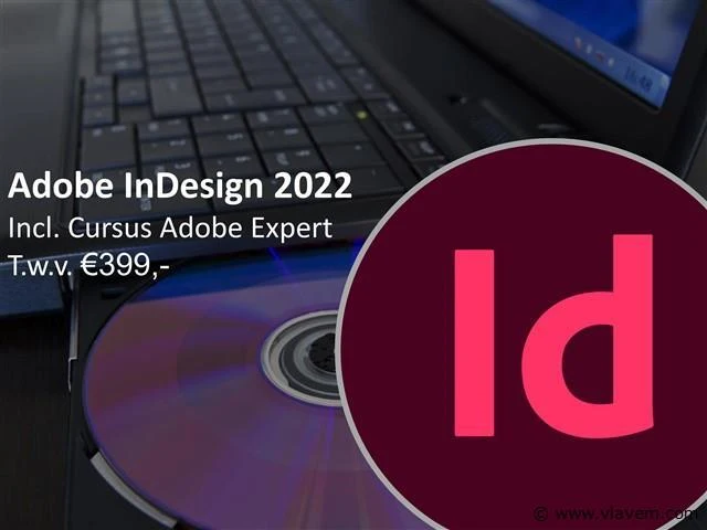 Adobe indesign 2022 cursus + software licentie - afbeelding 1 van  1