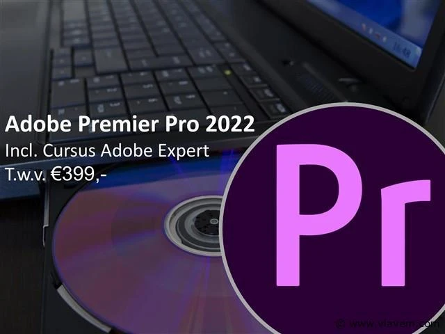 Adobe premiere pro 2022 cursus + software licentie - afbeelding 1 van  1