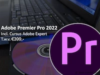 Adobe premiere pro 2022 cursus + software licentie