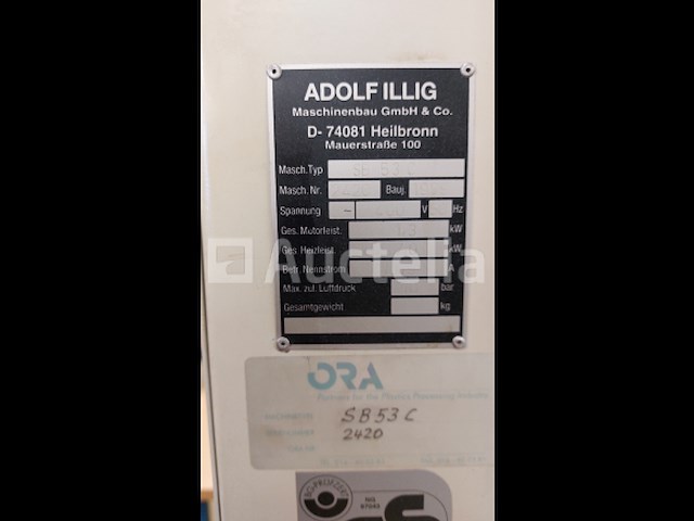 Adolf illig se 53 c thermovormmachine 1053 uren - afbeelding 7 van  8