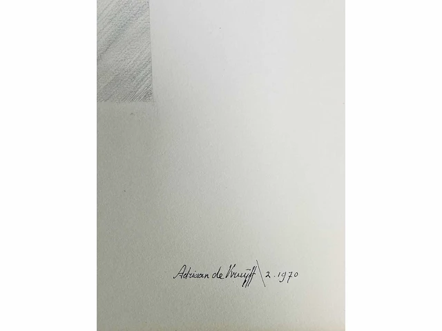 Adriaan de kruijff - blaadjes - tekening in gemengde techniek - afbeelding 4 van  12