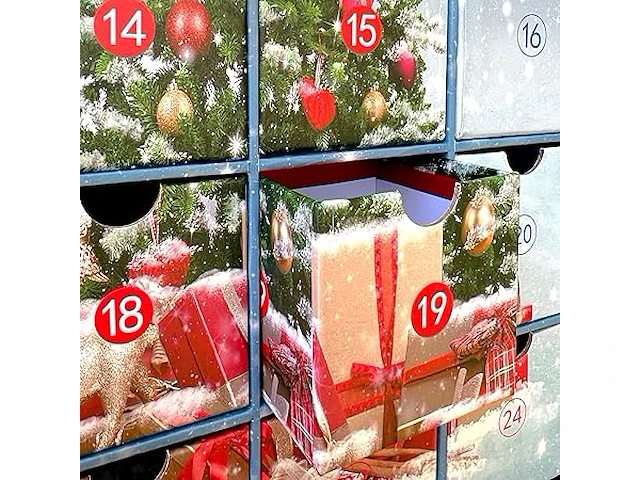 Adventskalender (zelf te vullen) - afbeelding 2 van  2