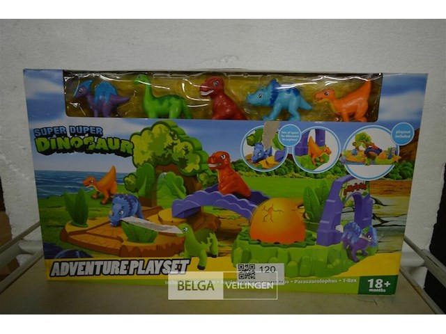 Adventure play set super dino - afbeelding 1 van  4