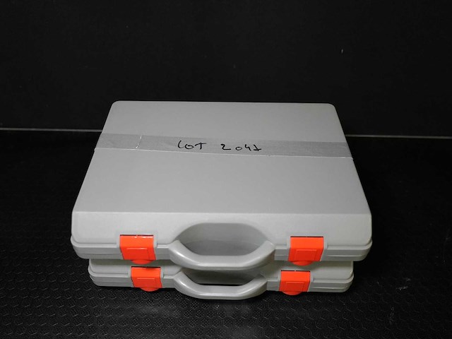 Aed - set of 2 fiber adapter set sc male optical female tx/rx - video - afbeelding 1 van  3