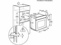 Aeg bpe535120b heteluchtoven - afbeelding 4 van  4