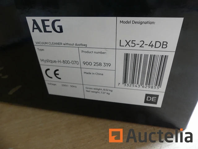 Aeg lx5-2-4db huishoudelijke cycloonstofzuiger - afbeelding 4 van  4