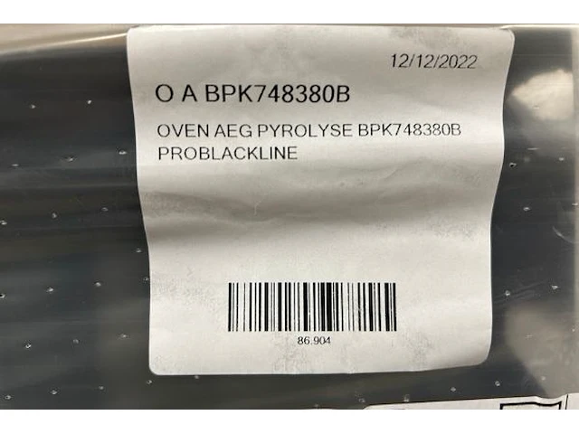 Aeg oven - afbeelding 2 van  2