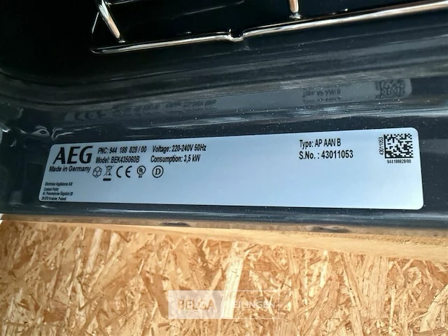 Aeg oven - afbeelding 2 van  2