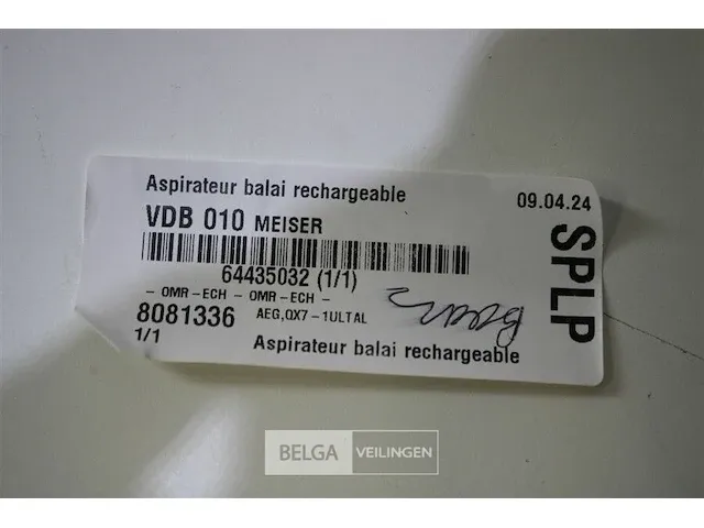 Aeg qx7-1ultal oplaadbare steelstofzuiger - afbeelding 6 van  7