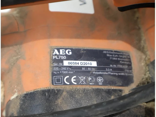 Aeg schaaf - afbeelding 4 van  4