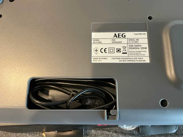 Aeg vacuümmachine (6x) - afbeelding 12 van  13