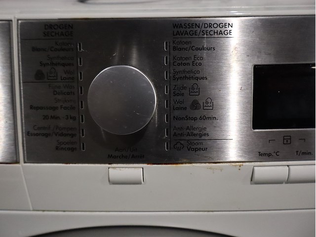 Aeg was/droogmachine combo - afbeelding 3 van  5