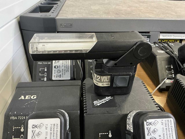 Aeg/milwaukee 71364 winnenden pl option acculampen (4x) - afbeelding 3 van  7