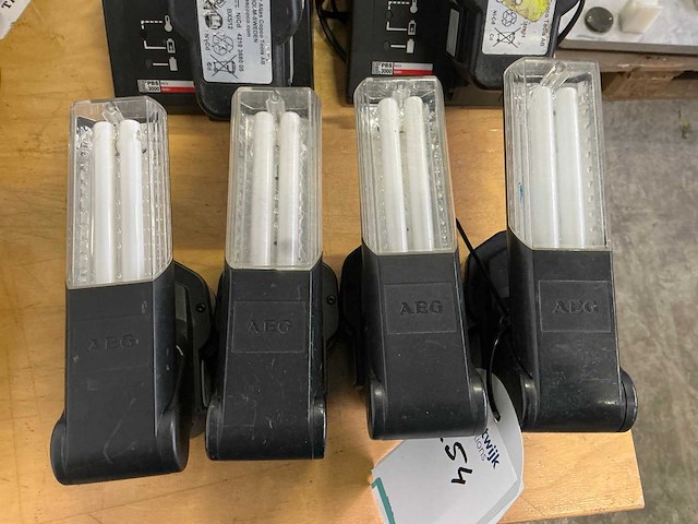 Aeg/milwaukee 71364 winnenden pl option acculampen (4x) - afbeelding 2 van  5