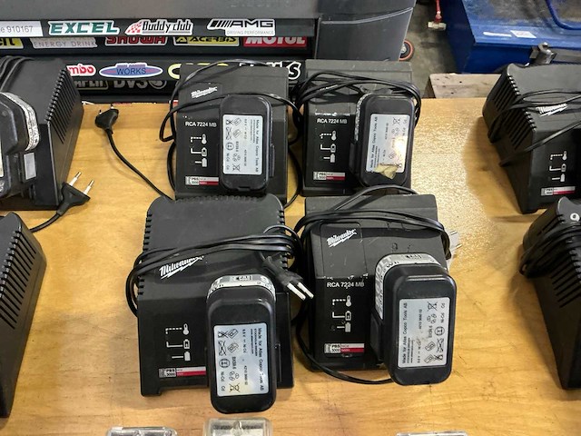 Aeg/milwaukee 71364 winnenden pl option acculampen (4x) - afbeelding 3 van  7