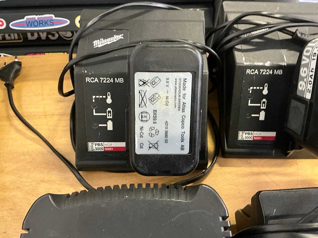 Aeg/milwaukee 71364 winnenden pl option acculampen (4x) - afbeelding 4 van  7