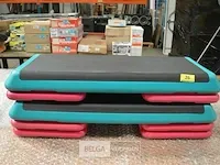 Aerobic step board 2x quiltbord 6 uitbreidingsblokken - afbeelding 1 van  4