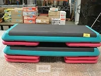 Aerobic step board 2x quiltbord 6 uitbreidingsblokken - afbeelding 2 van  4