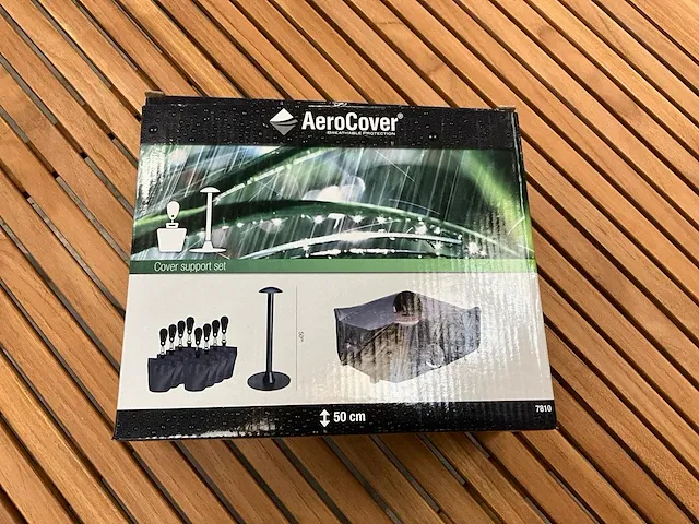 Aerocover tuinset hoes steunset met paal en 4 zakjes - afbeelding 1 van  1