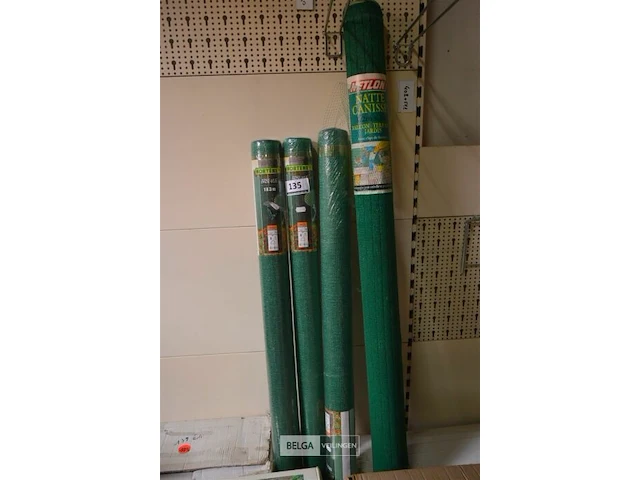 Afdekdoek groen 3x(1x3m), 1x(1,2x3m) - afbeelding 1 van  4