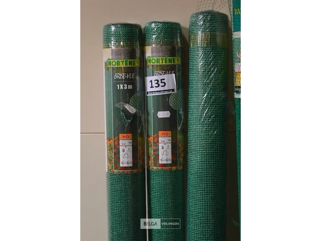 Afdekdoek groen 3x(1x3m), 1x(1,2x3m) - afbeelding 2 van  4